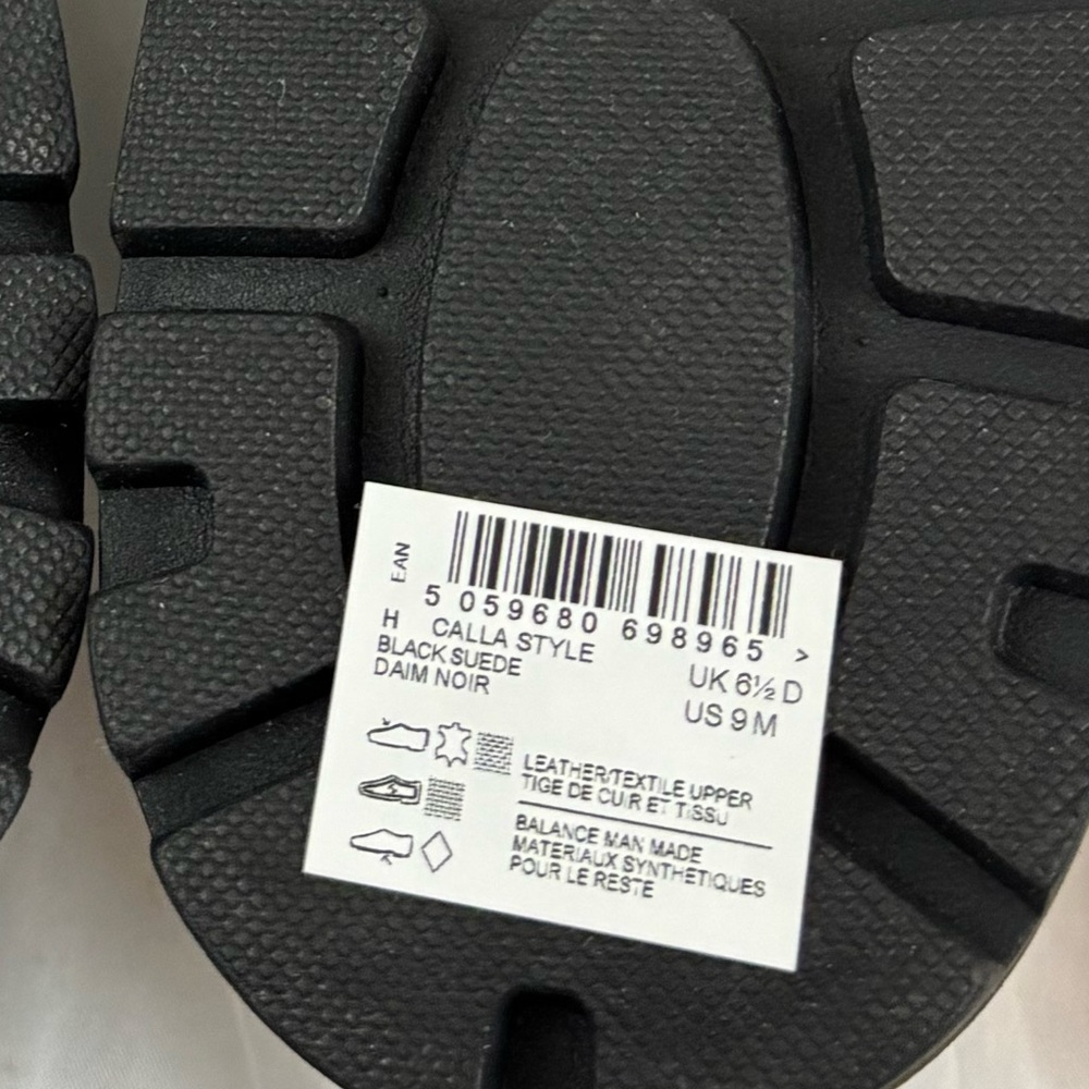 Clarks Black Women's Flats - Picture 7 of 7